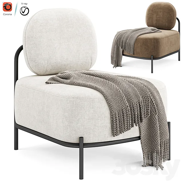 Armchair Hawaii by inmyroom.ru_Armchair Hawaii 3D Model Armchair Hawaii by inmyroom.ru_Armchair Hawaii 3D Model