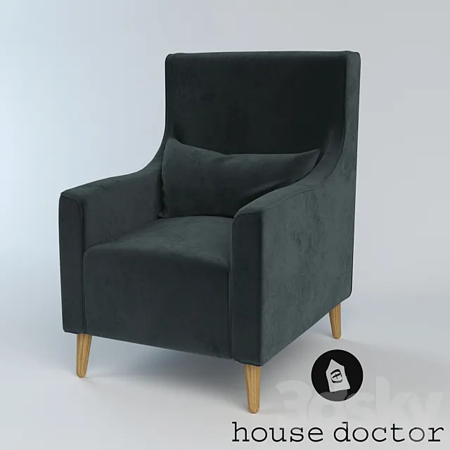 Armchair House Doctor 3DModel