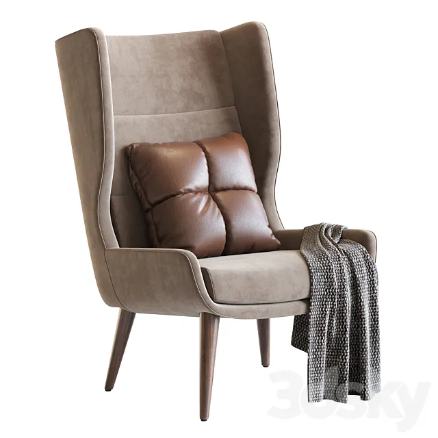 Armchair hush 3D Model