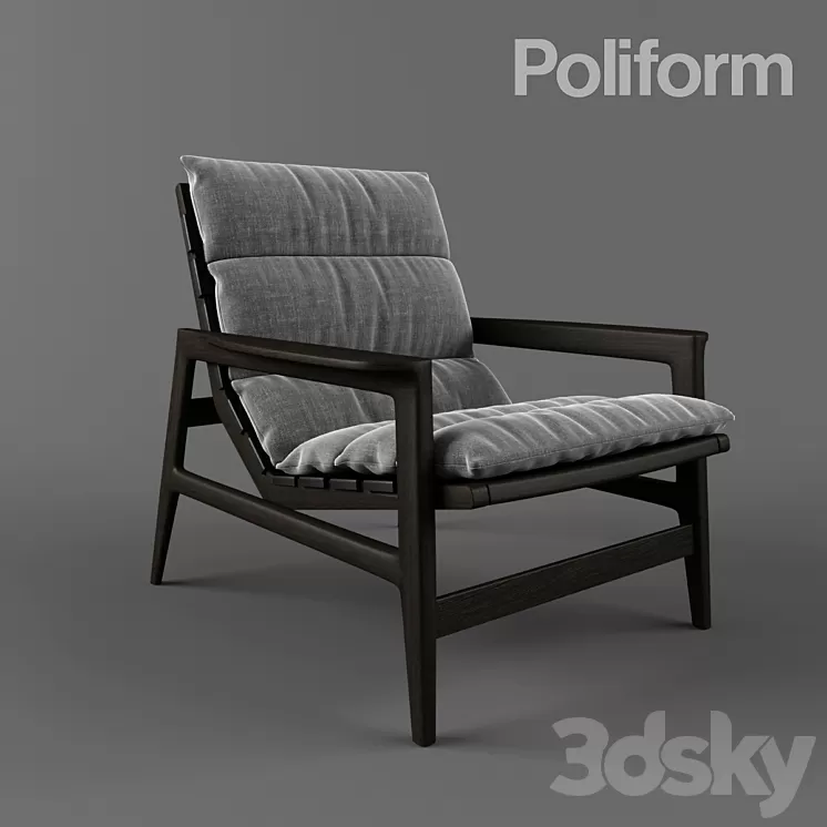 Armchair Ipanema 3D Model Armchair Ipanema 3D Model