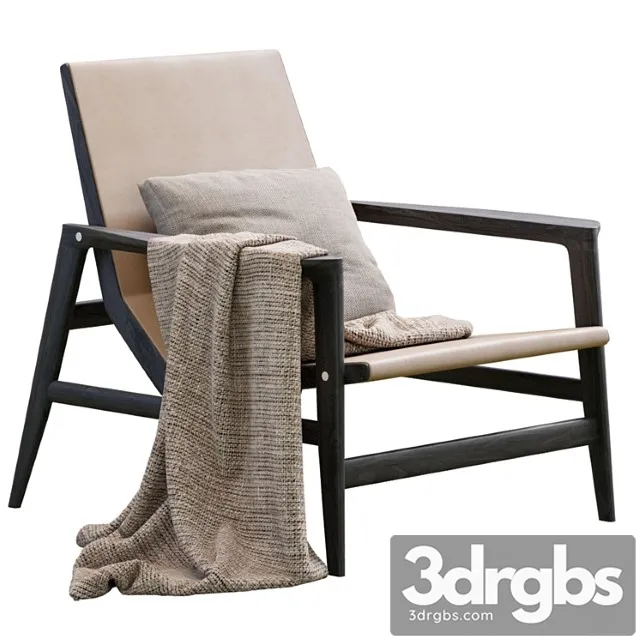 Armchair Ipanema By Poliform 3D Model Download