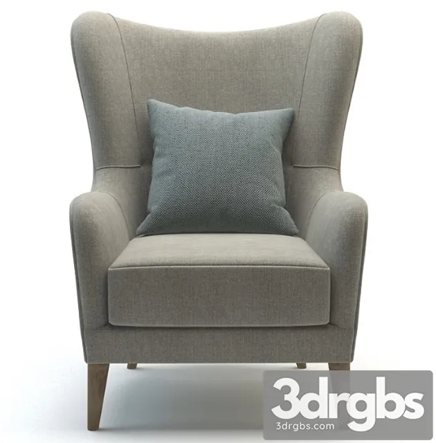 Armchair «jackson» 3D Model Download Armchair «jackson» 3D Model Download