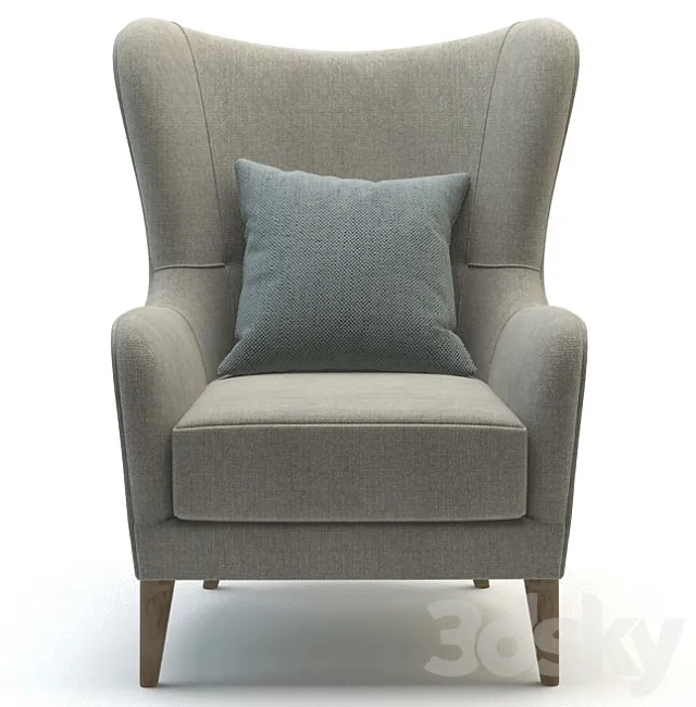 Armchair «JACKSON» 3D Model
