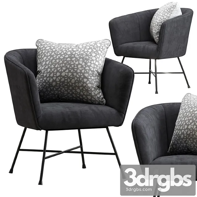 Armchair jysk fausing 3D Model Download