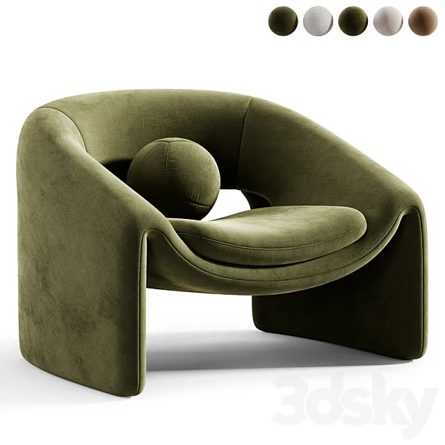 Armchair Kastaninbaum Kastaninbaum Armchair 3D Model