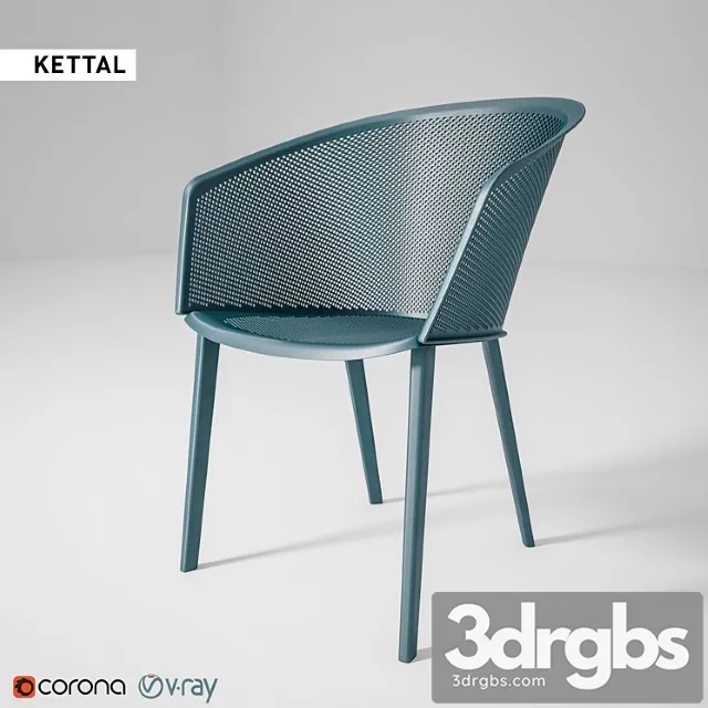 Armchair Kettal Stampa 3D Model Download