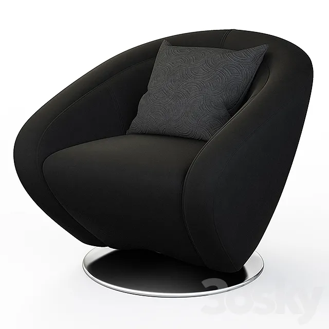 Armchair Kiss 3D Model Armchair Kiss 3D Model