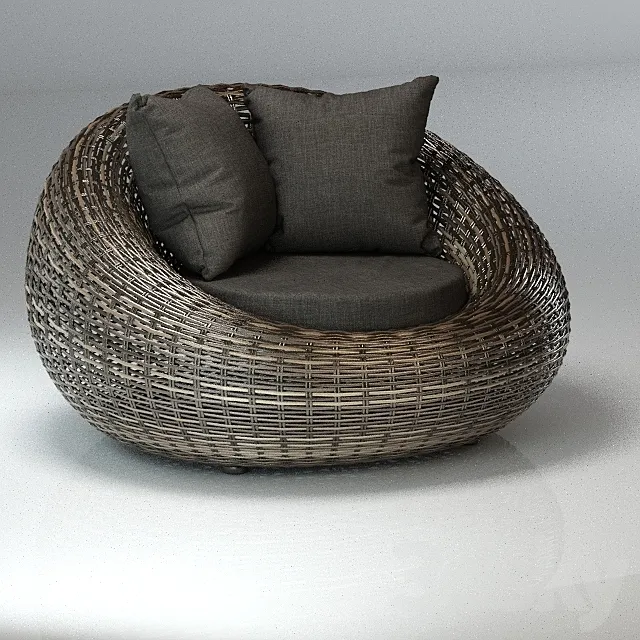Armchair Kiwi 3DModel