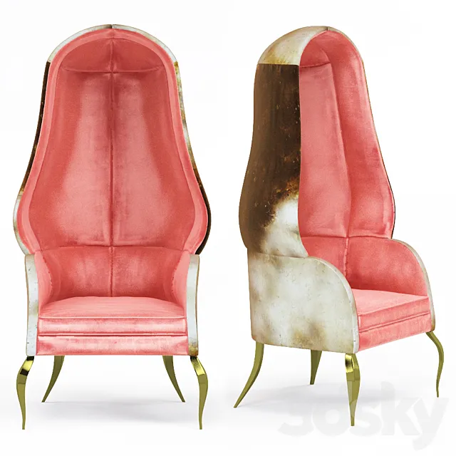 Armchair Koket Drapesse II 3DModel