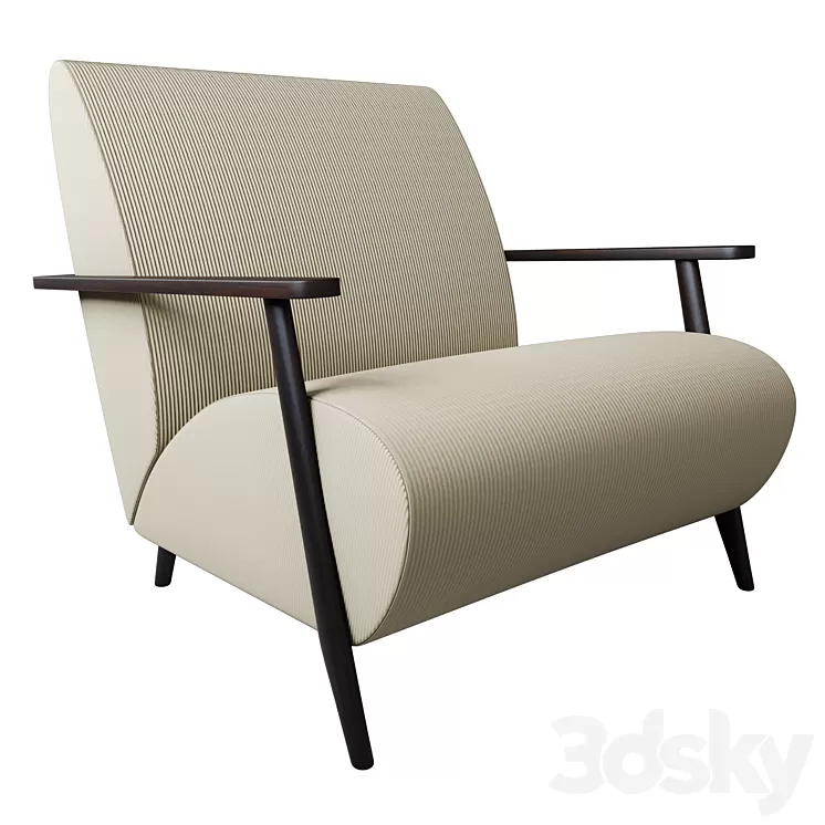 Armchair La Forma (ex Julia Grup) Marthan 3D Model