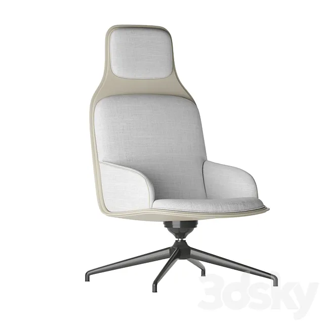 Armchair La Manufacture ASSEMBLAGE 3D Model