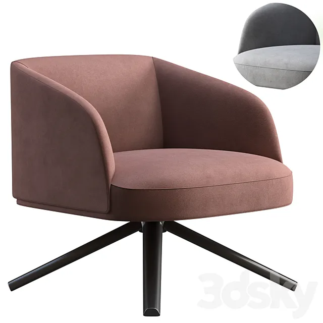 Armchair LaCividina Timo 3DModel