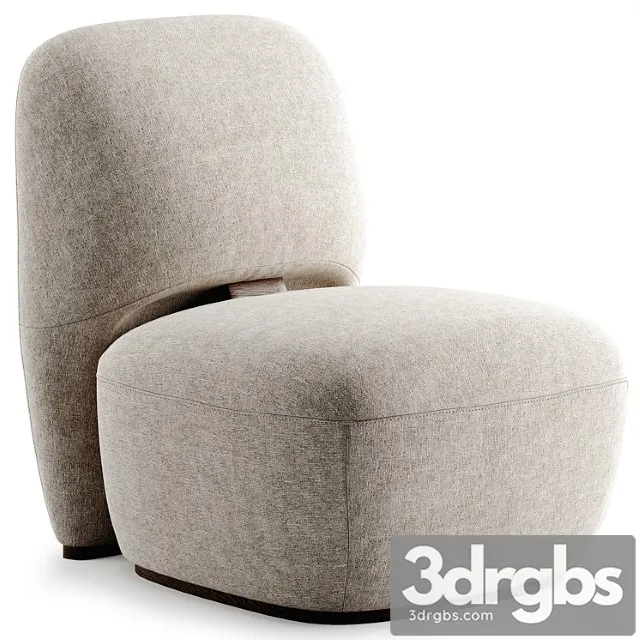 Armchair Landon La Redoute Am Pm 3D Model Download