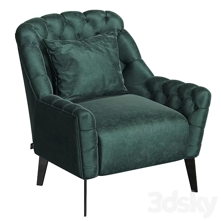 Armchair LeHome A166 3D Model Armchair LeHome A166 3D Model