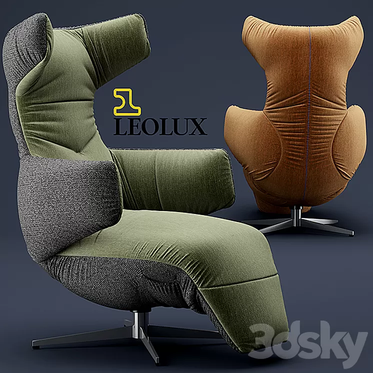 Armchair leolux SAPHIRA 3D Model Armchair leolux SAPHIRA 3D Model