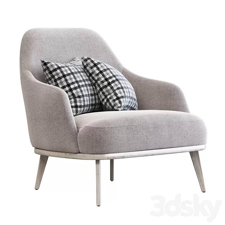 Armchair liam 3D Model Armchair liam 3D Model