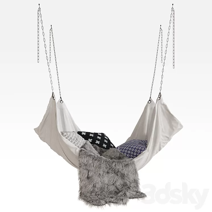 Armchair Loft 3D Model