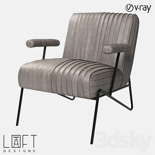 Armchair LoftDesigne 30832 model 3D Model