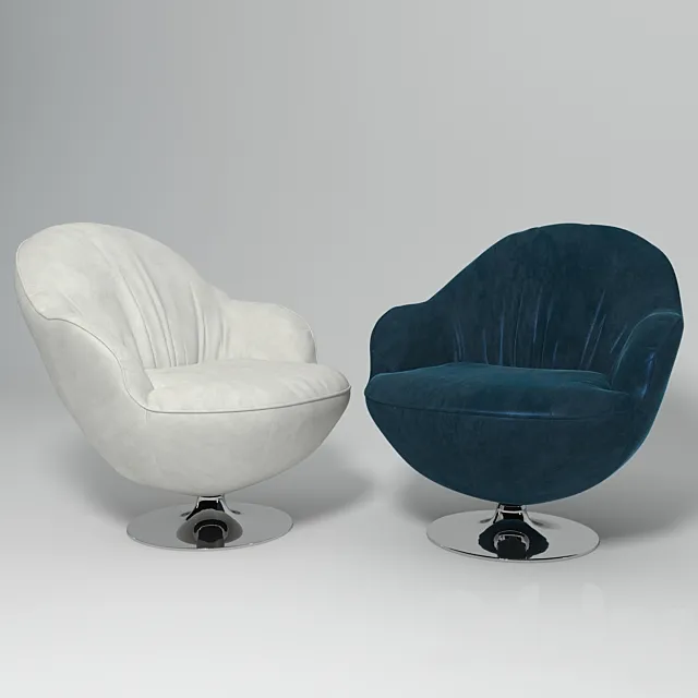 Armchair Lucky. Factory March 8 3DModel