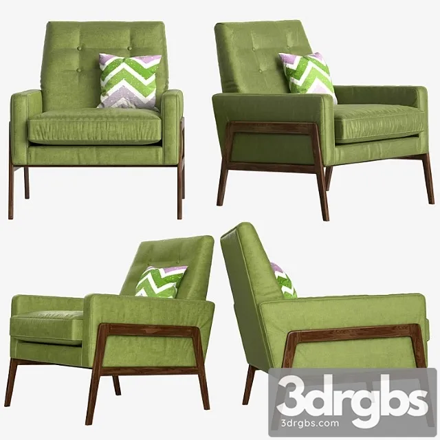 Armchair Made Cecil 3D Model Download