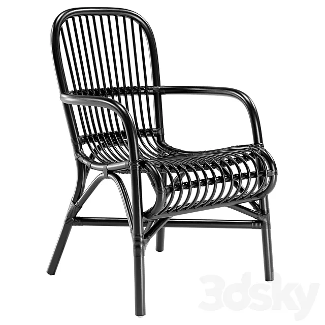 Armchair Malu 3D Model Armchair Malu 3D Model