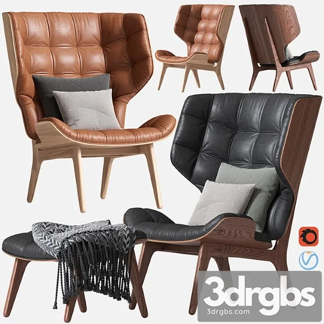 Armchair mammoth chair_1 3D Model Download