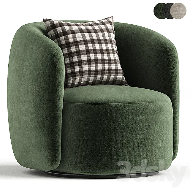 Armchair Manik Divan.ru 3D Model Armchair Manik Divan.ru 3D Model