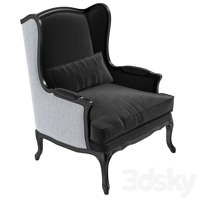 Armchair Marion Brosa 3D Model