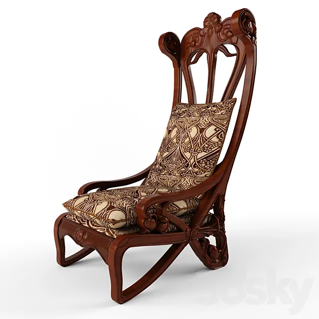 Armchair Medea 3DModel Armchair Medea 3DModel