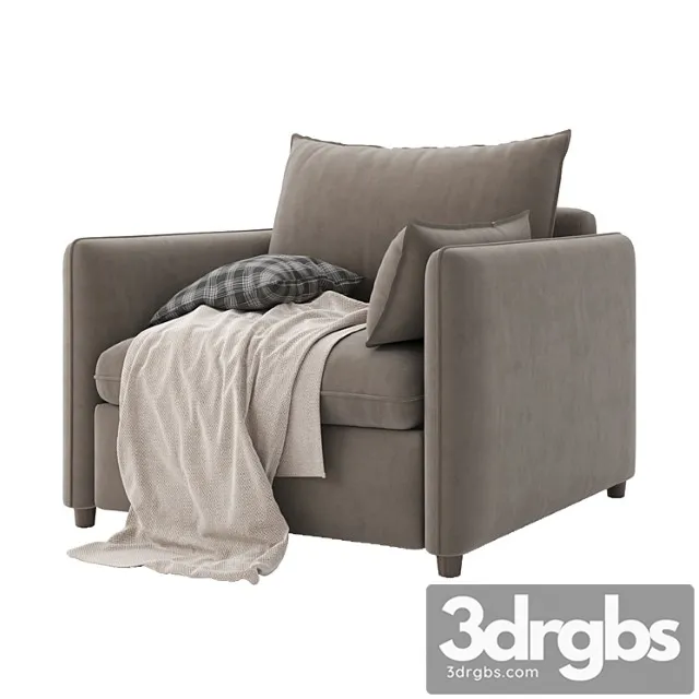 Armchair Mons Wagon 3D Model Download