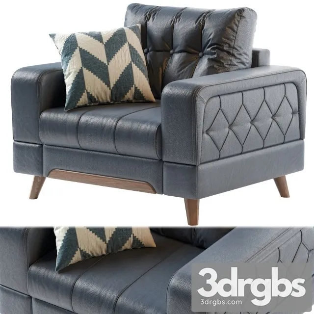 Armchair Monty 3D Model Download