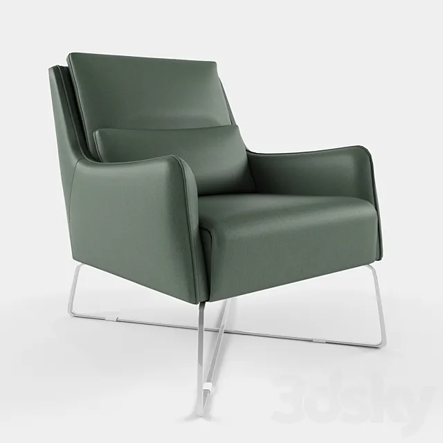 Armchair Natuzzi Gloria 3DModel
