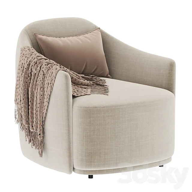 armchair Olta 3D Model