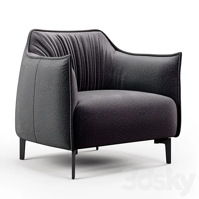 Armchair OTIS 3D Model Armchair OTIS 3D Model