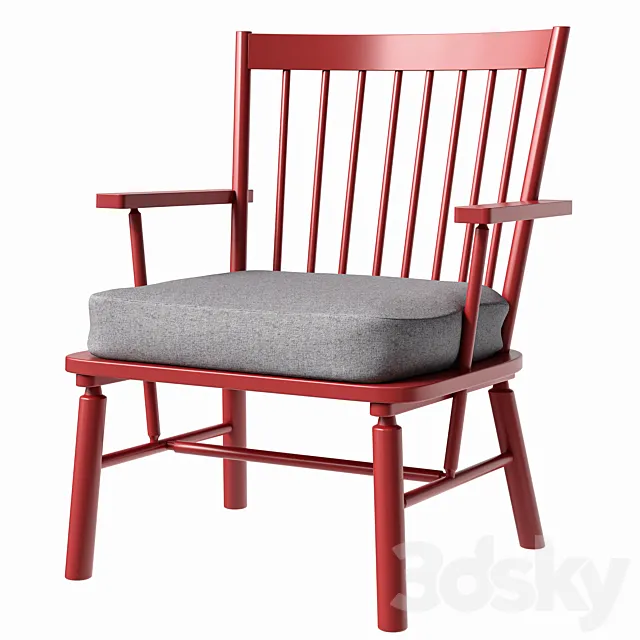 Armchair PERSBOL 3D Model Armchair PERSBOL 3D Model
