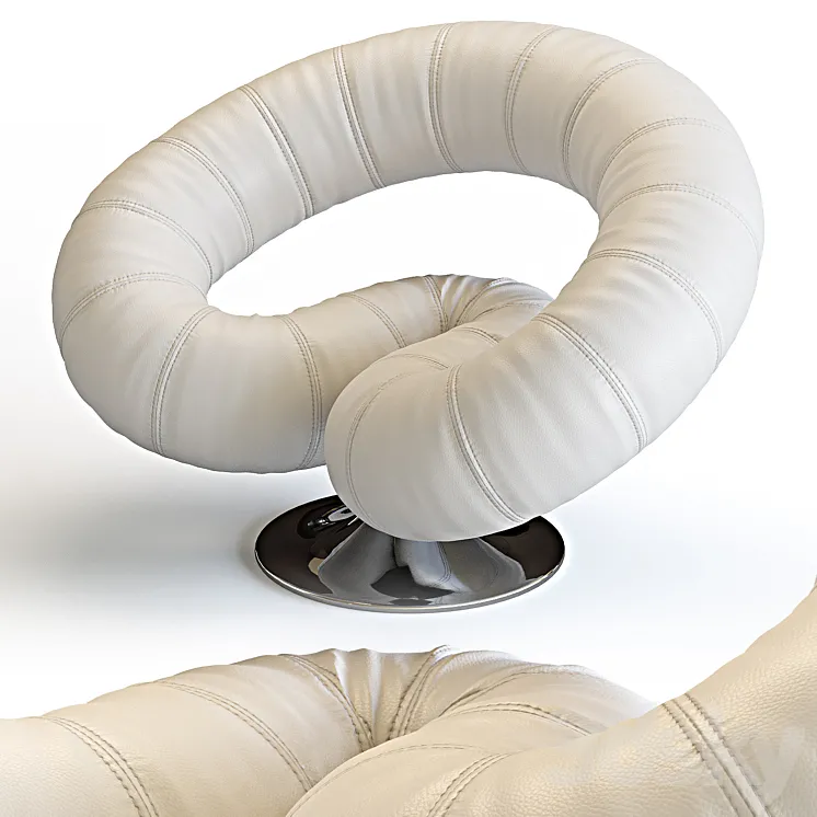 armchair Polis 3D Model Free Download