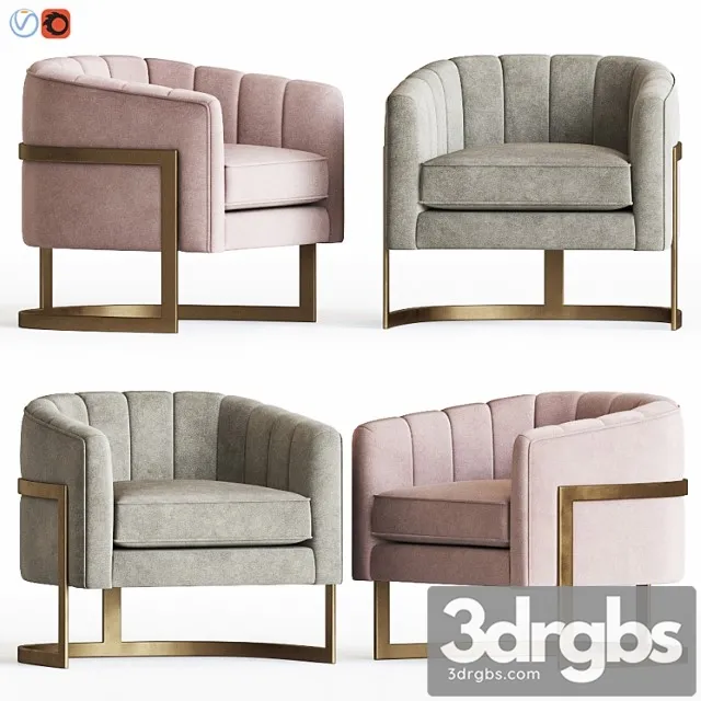 Armchair pure elegance 3D Model Download