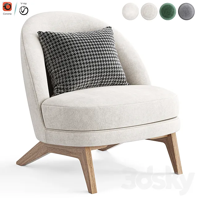 Armchair Pyle by divan ru Armchair Pyle 3D Model Armchair Pyle by divan ru Armchair Pyle 3D Model