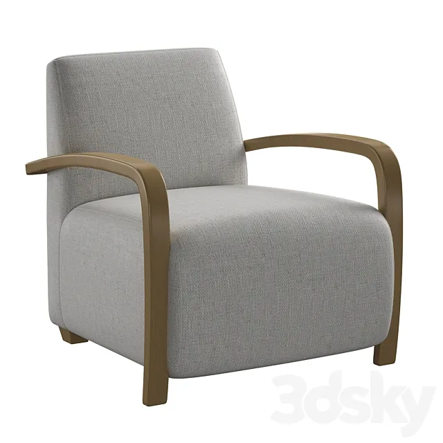 Armchair Quincy 3DModel Armchair Quincy 3DModel