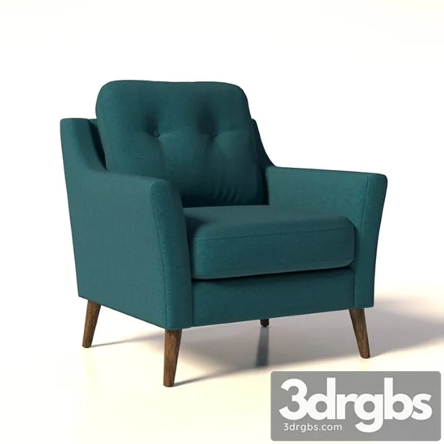 Armchair raf 3D Model Download