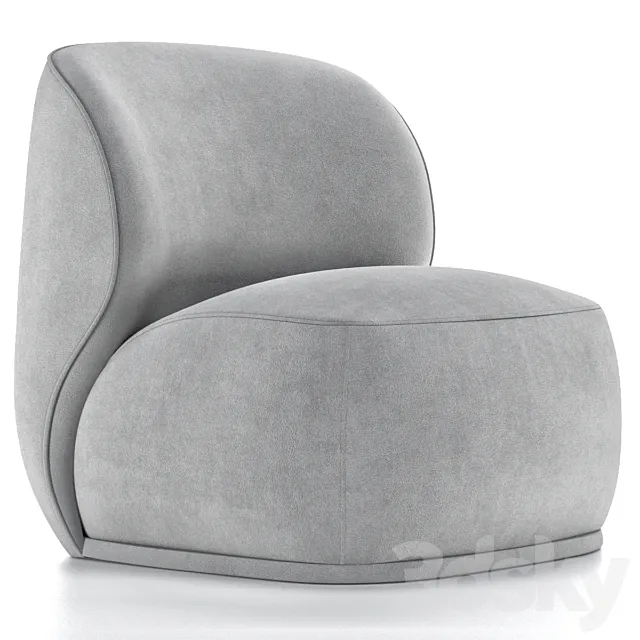 Armchair Ribera 3D Model