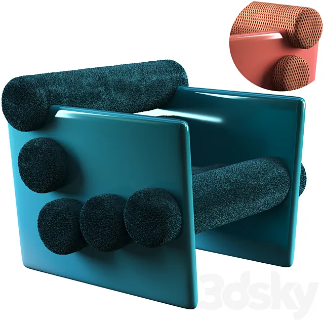 Armchair royal stranger charles 3DModel