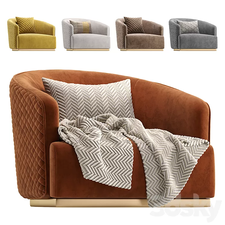 Armchair RUDAS Cazarina Interiors\/Кресло РУДАС 3D Model Free Download Armchair RUDAS Cazarina Interiors\/Кресло РУДАС 3D Model Free Download