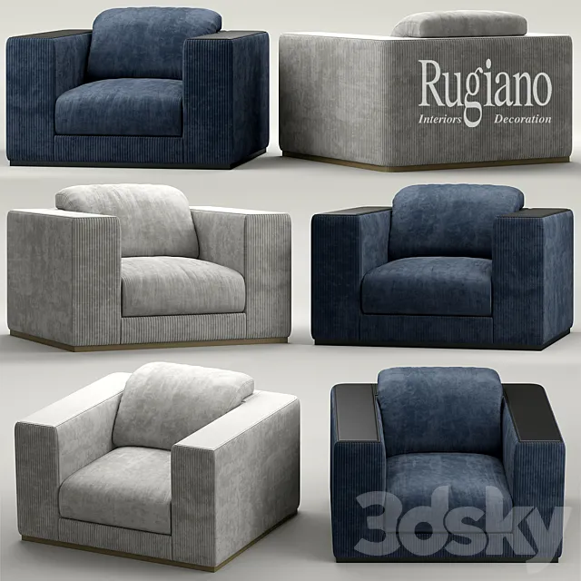 Armchair Rugiano VOGUE armchair 3DModel