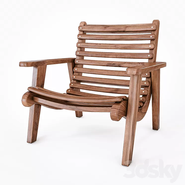 Armchair san miguelito 3D Model