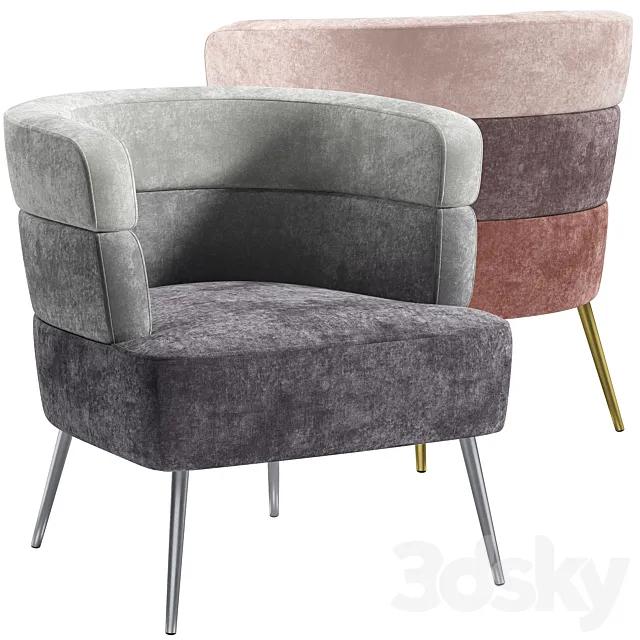 Armchair Sandwich 3D Model