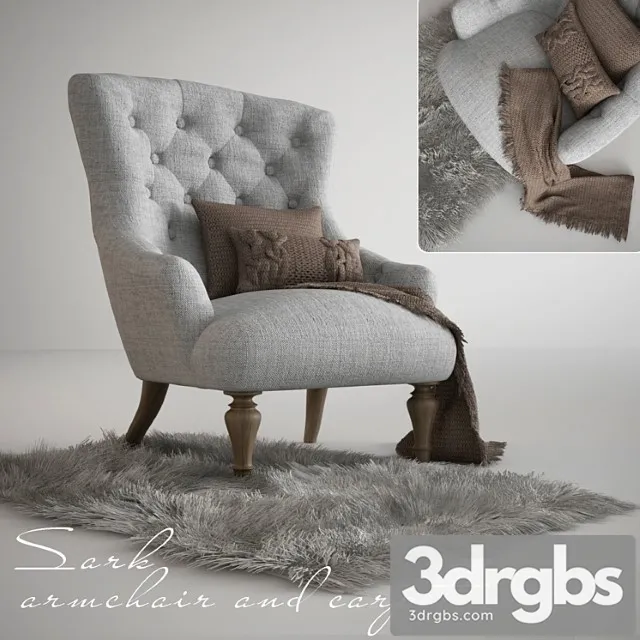 Armchair sark 3D Model Download