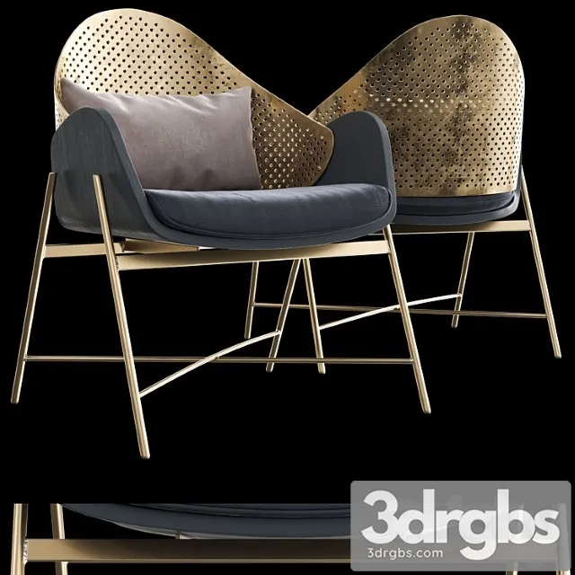 Armchair shake roma 3D Model Download Armchair shake roma 3D Model Download