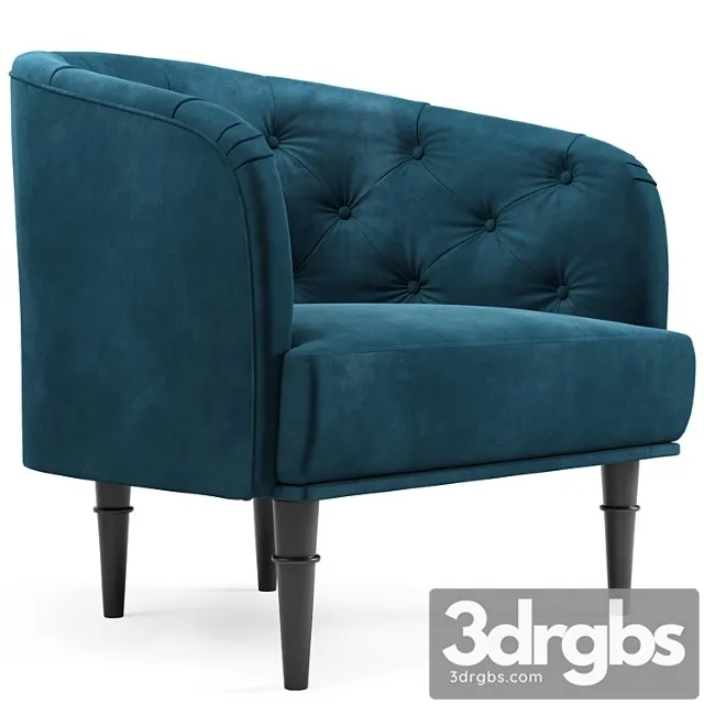 Armchair Shento Barhat Ocean 1 3D Model Download Armchair Shento Barhat Ocean 1 3D Model Download