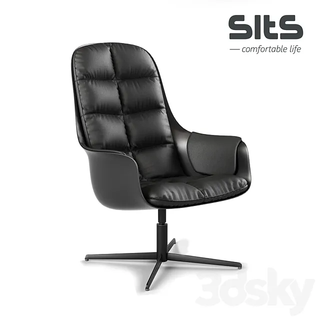 Armchair SITS MYBIRD 3D Model